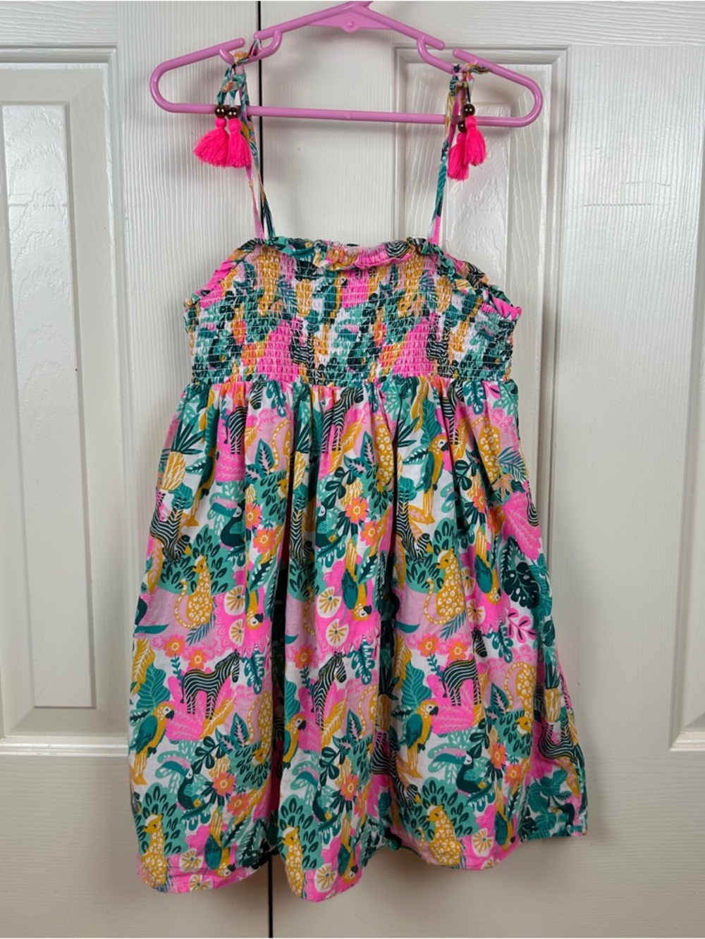 Tommy Bahama Kids Tropical Smocked Dress‎